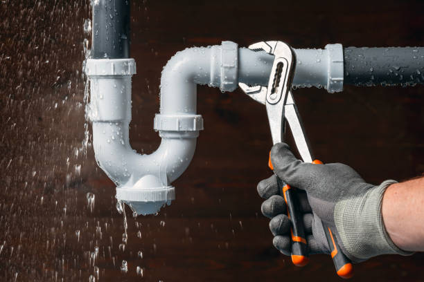 Professional Emergency Plumber technician working in Coleman, FL